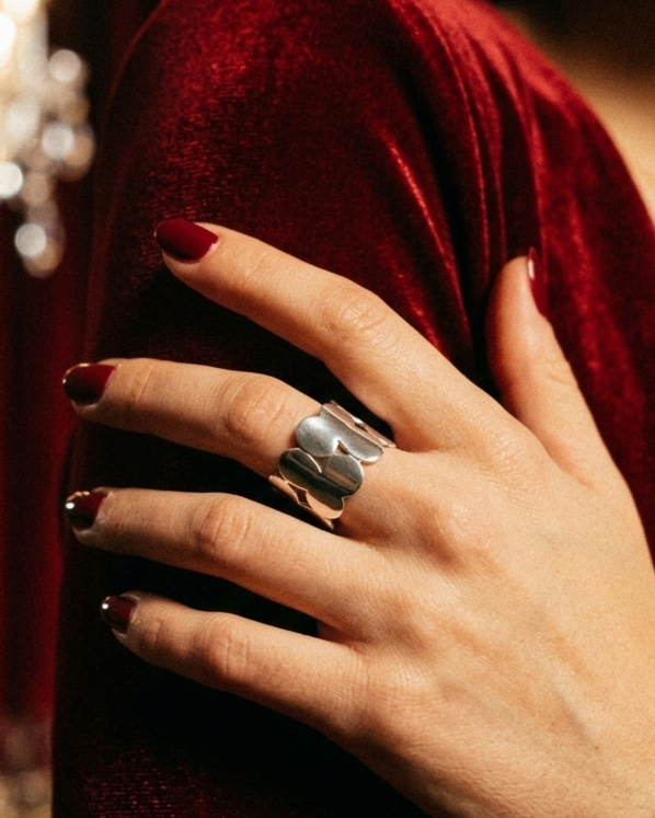 Anillo plata de ley