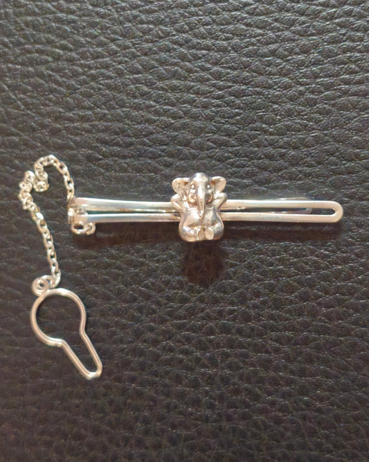 Pinza de corbata SYP plata de ley